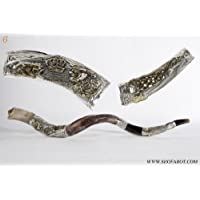 Los mejores  - León grande de 35 a 39 pulgadas- Shofarot Israel- increíble yemenita kudu shofar y bolsa gratis Sa-6
